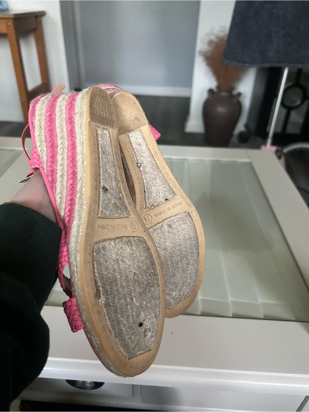 Talbots Woven Espadrille Wedge Sandals
